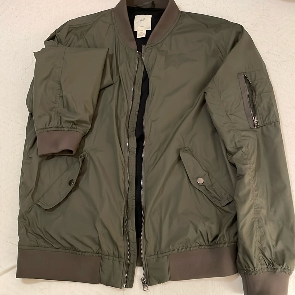 H&M Bomber Jacket (Green)
